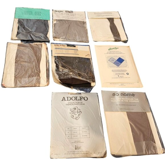 Vintage Pantyhose Collection: No Name Adolfo Berkshire Hanes & More  Mixed Style - Picture 2 of 10